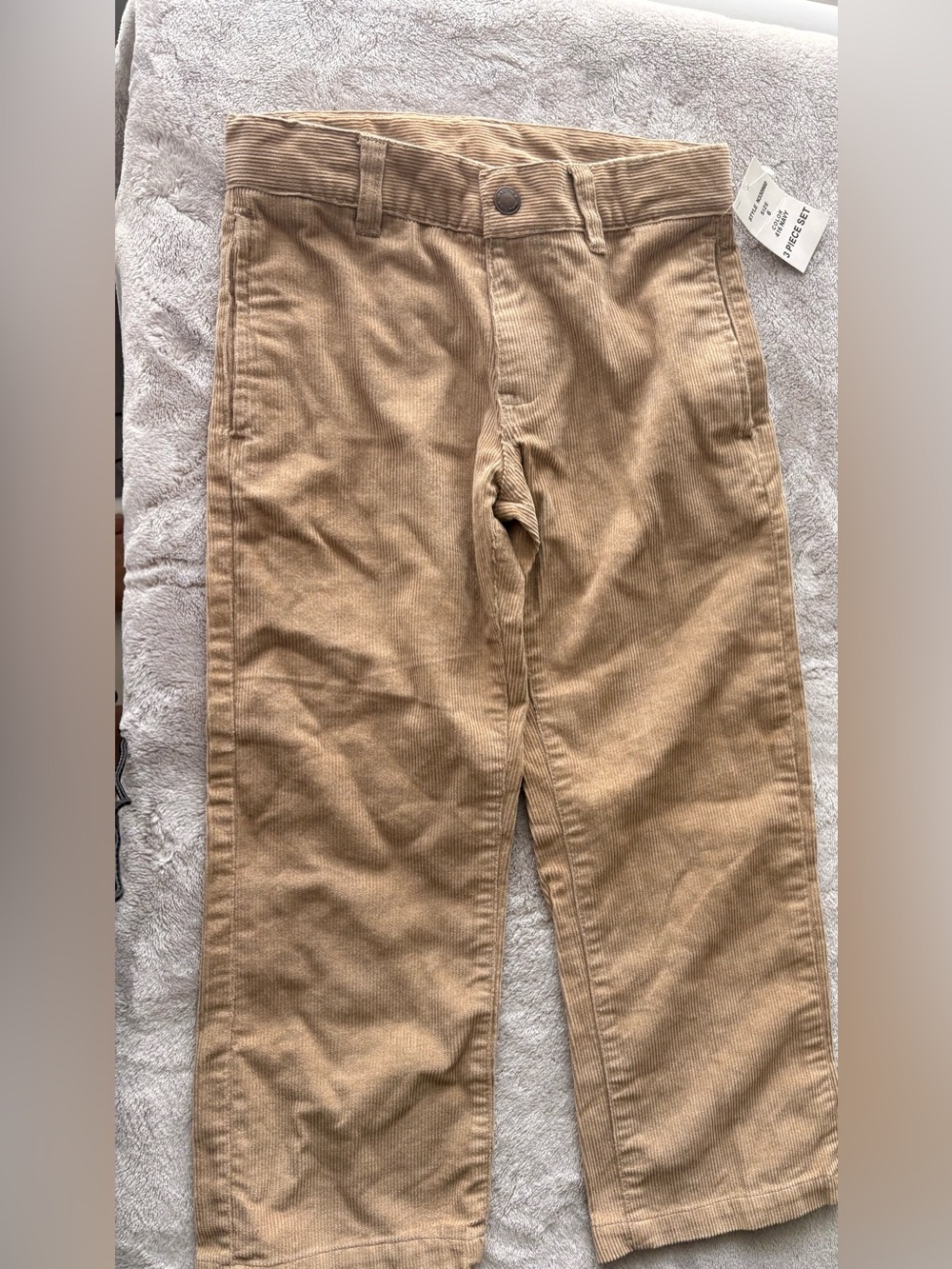 Nautica Boys' Tan Corduroy Pants